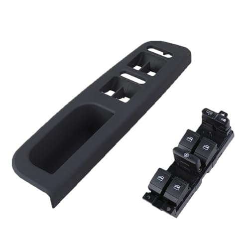 Fensterheberschalter Electric Power Fensterheber Für VW Für Golf MK4 Für Jetta Für Bora Für Passat B5 Für Seat Leon Toledo Für Superb Elektrischer Hauptfensterschalter(A) von TNTGEBFVBG