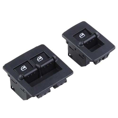 Fensterheberschalter Electric Power Fensterheber Für VW Käfer 1998-2010 2.5L Elektrische Fensterhebersteuerung Schalter Glasheber Taste Auto 1C0959527A 1C0959855A(A set) von TNTGEBFVBG