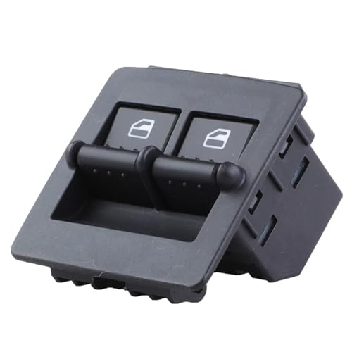 Fensterheberschalter Electric Power Fensterheber Für VW Käfer 1998-2010 2.5L Elektrische Fensterhebersteuerung Schalter Glasheber Taste Auto 1C0959527A 1C0959855A(Driver side) von TNTGEBFVBG