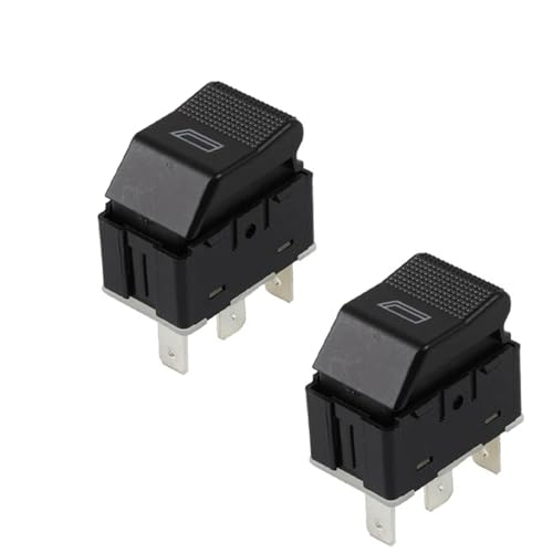 Fensterheberschalter Electric Power Fensterheber Für VW Transporter T4 1996-2004 Auto Elektrische Master Fenster Schalter Glas Heber Taste(2 pcs) von TNTGEBFVBG