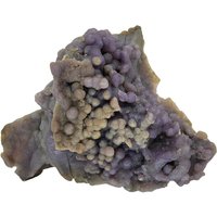 Traubenachat, Quarz, Botryoid, Ausstellungsstück, Mineral, Gestein, Lila, #r-2984 von TNTMineCo