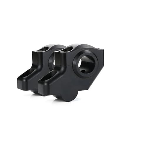 Lenker Riser Motorrad Lenkererhöhung Für Für KLX300R Für KLX300SM Für KLX110 / L/R/RL Für KLX140G 22mm 7/8 "Motorrad Lenker Riser Verlängerung Zurück Verschoben Riser(Matte Black) von TNTVLMVUZ