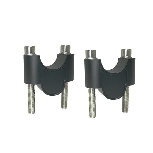 Lenkererhöhung Motorrad Riser Für CRF1000L Für CRF1100L Für Afrika Für Twin Für CRF 1000 L Für CRF 1100 L Lenker Riser Bar Montieren Griff Klemme(28mm Black) von TNTVLMVUZ