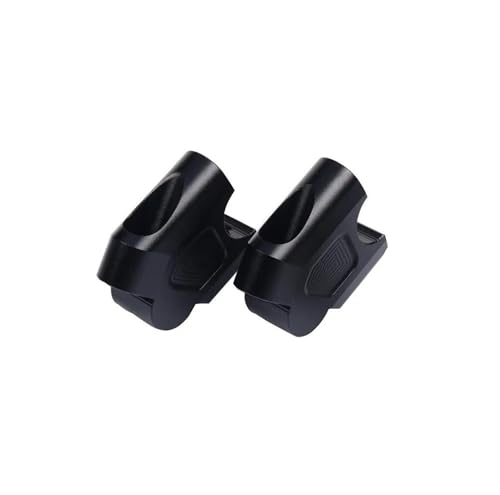 Lenkererhöhung Motorrad Riser Für Offroad Für XR150 Für WH150 XR 150 WH 150 Motorrad Lenker Halterung Riser Clamp Griff Bar Adapter Verlängern teile(B black) von TNTVLMVUZ