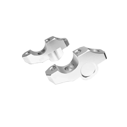 Lenkererhöhung Motorrad Riser Für S1000R Für M1000R S 1000 RM 1000 R 2014-2023 2019 2020 2021 2022 Motorrad 28mm Lenker Riser Erhöhung Klemmhalterung(Silver) von TNTVLMVUZ