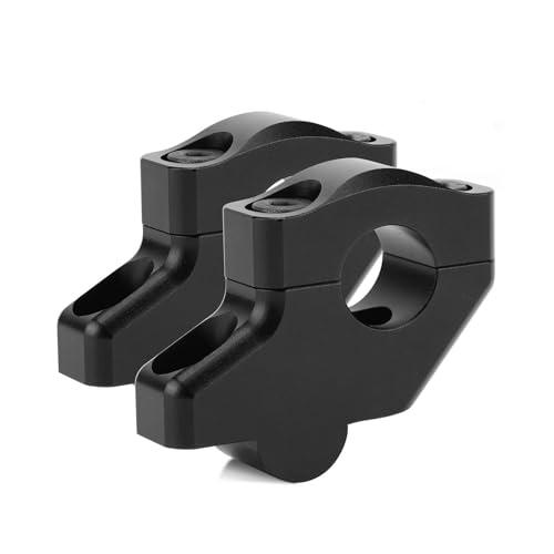 Lenkererhöhung Motorrad Riser Für Suzuki Für GSX 250R 650F 750S Für Katana 1000S Für Katana S750 Motorrad 22mm 7/8 "griff Bar Mount Riser Offset Verlängern Angehoben(Zwart) von TNTVLMVUZ