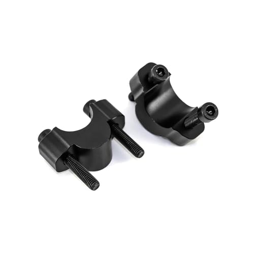 Lenkererhöhung Motorrad Riser Für TRACER9 Für TRACER 9 GT Für Tracer 9 2021- Motorrad Lenker Riser Clamp Verlängerung Adapter Griff bar Mount Extender(Zwart) von TNTVLMVUZ