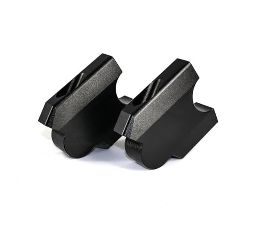 Lenkererhöhung Motorrad Riser Für XT1200Z Für Super Für Tenere 1200 Für XTZ1200 Für XTZ 2010-2013 Motorrad Lenker Riser Klemme Montage montieren Riser Adapter(Zwart) von TNTVLMVUZ