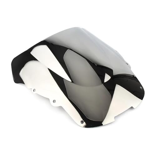 Motorrad Windschild Windschutzscheibe Deflektor Für CBR1100XX Für CBR 1100 XX 1996 1997 1998 1999 2000 2001 2002 2003 2004-2007 Doppelblase Motorrad Windschutzscheibe Windschutzscheibe(Silver) von TNTVLMVUZ