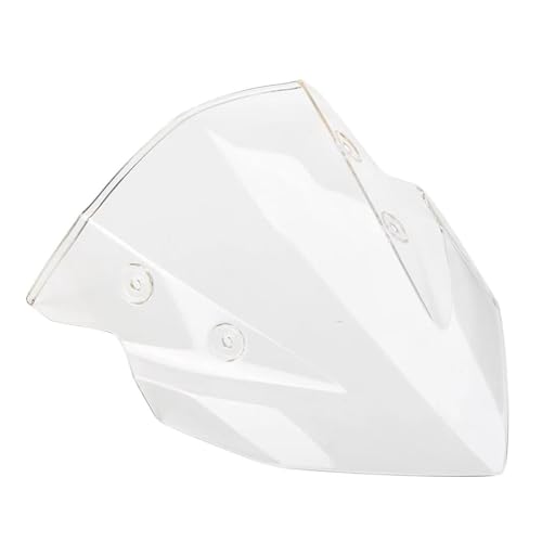 Motorrad Windschild Windschutzscheibe Deflektor Für Für Z400 2018 2019 2020 2021 2022 ABS Kunststoff Windschutz Schild Schutz Motorrad Windschutzscheibe Windschutz(Transparent) von TNTVLMVUZ