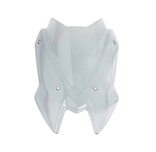 Motorrad Windschild Windschutzscheibe Deflektor Für Für Z650 Für Z-650 2017-2023 Für Z650 Double Bubble Windschutz Schild Bildschirm Visier Parabrisa mit Halterung motorrad(2020-2023Light smoke) von TNTVLMVUZ