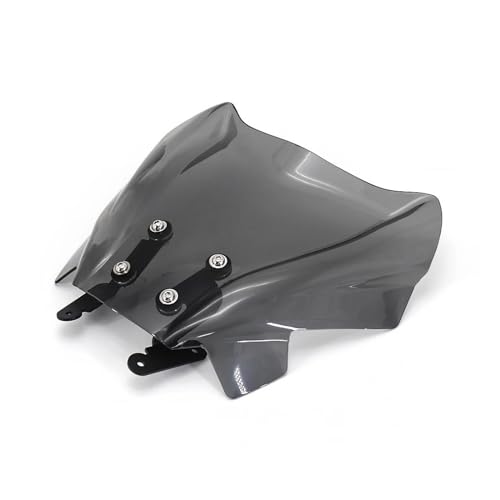 Motorrad Windschild Windschutzscheibe Deflektor Für MT-07 Für MT07 Für MT 07 Für mt07 Für MT07 2021 2022 Motorräder Windschutz Windschutz Wind Schild Deflectore(Zwart) von TNTVLMVUZ