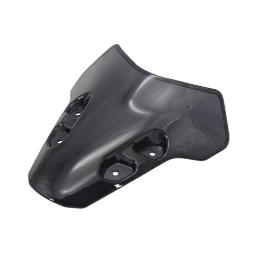 Motorrad Windschild Windschutzscheibe Deflektor Für MT07 Für MT-07 Für MT 07 2021 2022 Windschutzscheibe Deflektoren Motorrad Zubehör Wind Schild Screen Protector Teile(Zwart) von TNTVLMVUZ