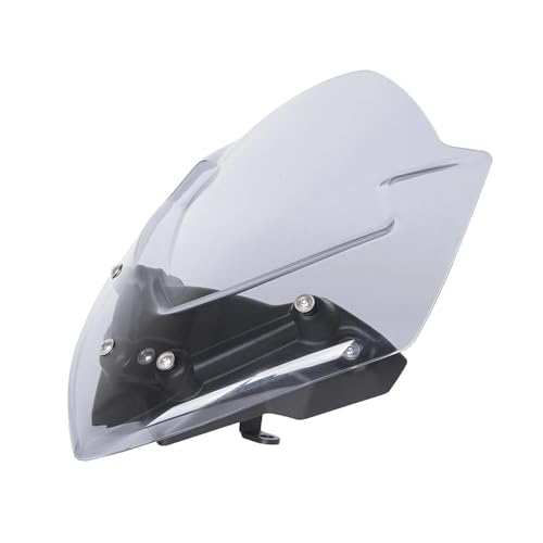 Motorrad Windschild Windschutzscheibe Deflektor Für Suzuki Für GSX-S 1000 Für GSX-S1000 Für GSXS1000 2015-2020 Motorrad Frontscheibe Schild Windschutzscheibe Air wind Deflektor(Light smoke) von TNTVLMVUZ
