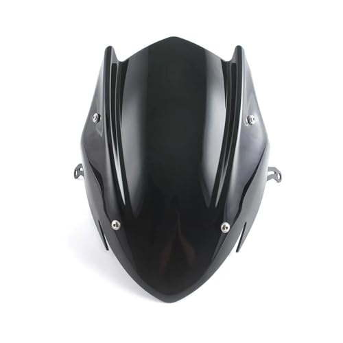 Motorrad Windschild Windschutzscheibe Deflektor Für Suzuki Für GSX-S750 Für GSXS750 Für GSXS 750 2017-2023 Motorrad Windschutz Windschutz Schild Bildschirm mit Halterung(Smoke) von TNTVLMVUZ