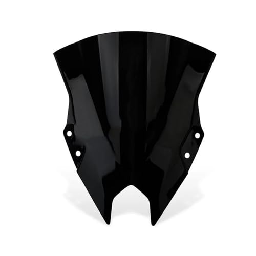 Windschutzscheibe Für NINJA500 Für NINJA 500 SE 2025 Motorrad Windschutz Windschutz Windabweiser Schild Protector Windabweiser(Zwart) von TNTVLMVUZ