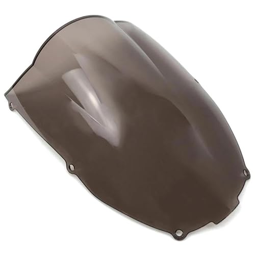 Windschutzscheibe Für Ninja ZX6R ZX-6R 2000 2001 2002 Glas Viento Moto Motorrad Windschutzscheibe Parabrisas Windschutz Bildschirm Windabweiser Windabweiser(Smoke) von TNTVLMVUZ