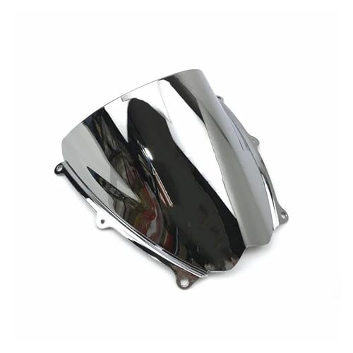 Windschutzscheibe Für Suzuki Für GSXR1000 GSXR 1000 K7 K8 2007 2008 Motorrad Windabweiser Glas Windschutzscheibe Windschutz Windabweiser(Chrome) von TNTVLMVUZ