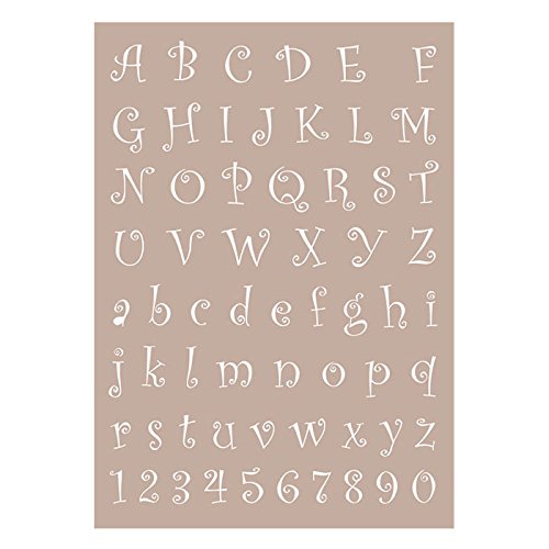 TO-DO 71738. Schablone n.605, Alphabet, 21 x 29.7, Acetat, 3 x 8 x 19.2 cm von TO-DO