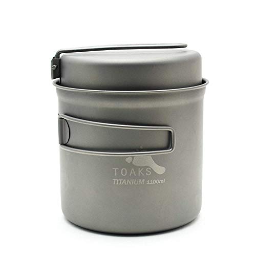 TOAKS Titanium Pot with Pan, 1100 ml von TOAKS