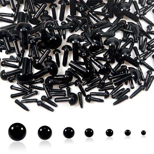TOAOB 130 Stück 1.8 mm 2 mm 2.5 mm 3.5 mm 4.5 mm 5.5 mm 7.5 mm Schwarz Puppenaugen Kunststoffauge für Bastel Augen TOAOB 130 Stück 1.8 mm 2 mm 2.5 mm 3.5 mm 4.5 mm 5.5 mm 7.5 mm Schwarz Puppenaugen Kunststoffauge für Bastel Augen von TOAOB THE ONE AND ONLY BABY