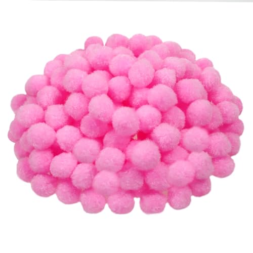 TOAOB 300 Stück Pompons 20 mm Klein Rosa Pompom Flauschigen Plüsch Set Bälle Kunst Bommel für Lustige DIY Kreative Handwerk TOAOB 300 Stück Pompons 20 mm Klein Rosa Pompom Flauschigen Plüsch Set Bälle Kunst Bommel für Lustige DIY Kreative Handwerk von TOAOB THE ONE AND ONLY BABY