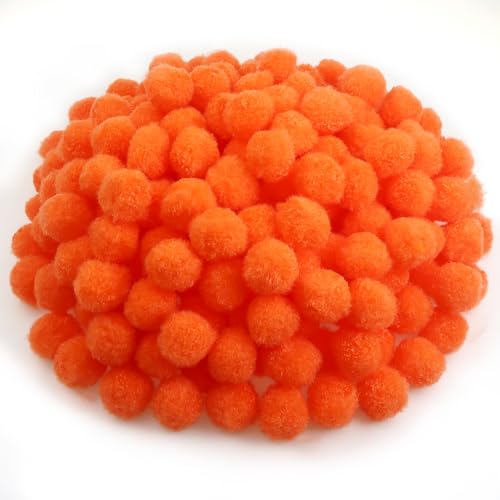 TOAOB 300 Stück Pompons Orange 20 mm Klein Pompom Flauschigen Plüsch Set Bälle Kunst Bommel für Lustige DIY Kreative Handwerk TOAOB 300 Stück Pompons Orange 20 mm Klein Pompom Flauschigen Plüsch Set Bälle Kunst Bommel für Lustige DIY Kreative Handwerk von TOAOB THE ONE AND ONLY BABY