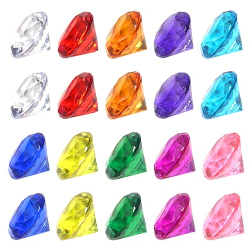TOAOB 40 Stück Deko Diamanten Groß 30 mm Acryl Kristalle Bunte Diamantkristalle Dekosteine Tischdeko Diamanten Streudeko Hochzeit Dekoration TOAOB 40 Stück Deko Diamanten Groß 30 mm Acryl Kristalle Bunte Diamantkristalle Dekosteine Tischdeko Diamanten Streudeko Hochzeit Dekoration von TOAOB THE ONE AND ONLY BABY