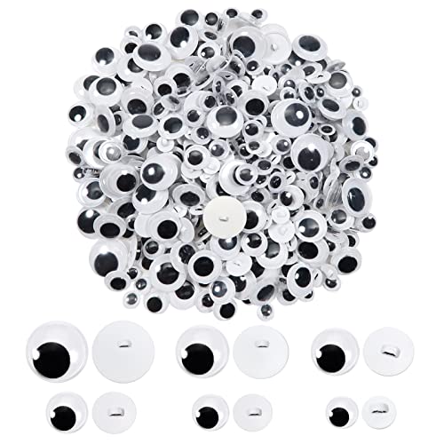 TOAOB 500 Stück Wackelaugen Klein Knopfaugen zum Annähen 8mm 10mm 12mm 15mm 18mm 20mm Kunststoff Wiggle Googly Eyes Runde Schwarz Puppe Augen Sicherheitsaugen für Häkeltiere Plüschpuppen Strickpuppen TOAOB 500 Stück Wackelaugen Klein Knopfaugen zum Annähen 8mm 10mm 12mm 15mm 18mm 20mm Kunststoff Wiggle Googly Eyes Runde Schwarz Puppe Augen Sicherheitsaugen für Häkeltiere Plüschpuppen Strickpuppen von TOAOB THE ONE AND ONLY BABY