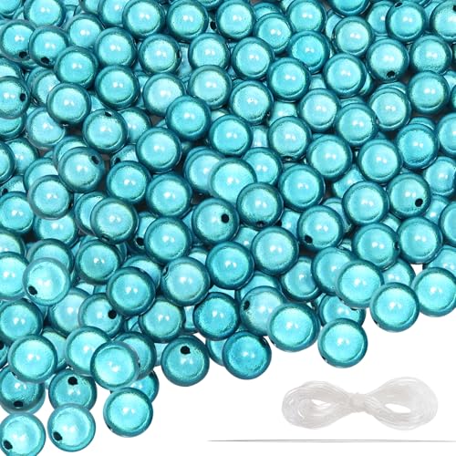 TOAOB 8 mm Acryl Reflektierende Perlen Blau 400 Stück Wunderperlen Lllusionsperle für Armbänder Halsketten Schmuckherstellung Hübsch Unter Licht TOAOB 8 mm Acryl Reflektierende Perlen Blau 400 Stück Wunderperlen Lllusionsperle für Armbänder Halsketten Schmuckherstellung Hübsch Unter Licht von TOAOB THE ONE AND ONLY BABY