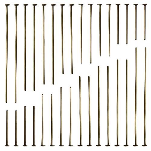 TOAOB 800 Stück Messing 18mm bis 50mm Nietstifte Kettelstifte Prismenstifte Antike Bronzefarbe für DIY Schmuckherstellung TOAOB 800 Stück Messing 18mm bis 50mm Nietstifte Kettelstifte Prismenstifte Antike Bronzefarbe für DIY Schmuckherstellung von TOAOB THE ONE AND ONLY BABY