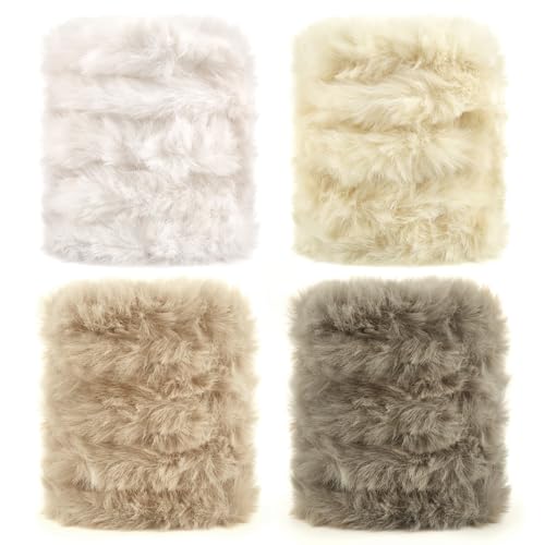 TOAOB Pfeifenputzer Lang 1m Pfeifenreiniger 4 Farbe zum Basteln 4 Stück Chenilledraht Pipe Cleaner Basteln für DIY Handwerksprojekt von TOAOB THE ONE AND ONLY BABY