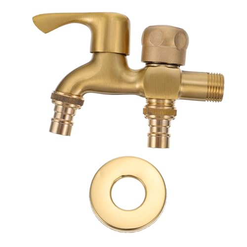 TOBBOMEY 1 Stück Professioneller Kupfer Wasserhahn Dual Purpose Wasserhahn mit Eingangs und Ausgangsanschlüssen Einfache Installation und Nutzung für Haushalte Hochwertiges Kupfermaterial TOBBOMEY 1 Stück Professioneller Kupfer Wasserhahn Dual Purpose Wasserhahn mit Eingangs und Ausgangsanschlüssen Einfache Installation und Nutzung für Haushalte Hochwertiges Kupfermaterial von TOBBOMEY