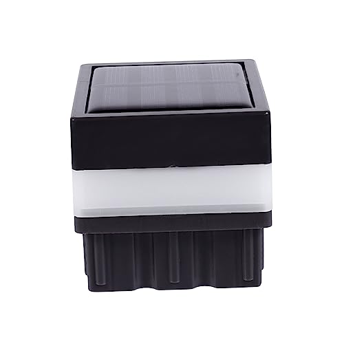 TOBBOMEY 1Stück Wasserdichte Solar-säulenlampe für Außenbereich Energiesparende Gartenleuchte für Zäune und Einfach zu Installierendes Stilvolles Design für Verschiedene Szenarien TOBBOMEY 1Stück Wasserdichte Solar-säulenlampe für Außenbereich Energiesparende Gartenleuchte für Zäune und Einfach zu Installierendes Stilvolles Design für Verschiedene Szenarien von TOBBOMEY