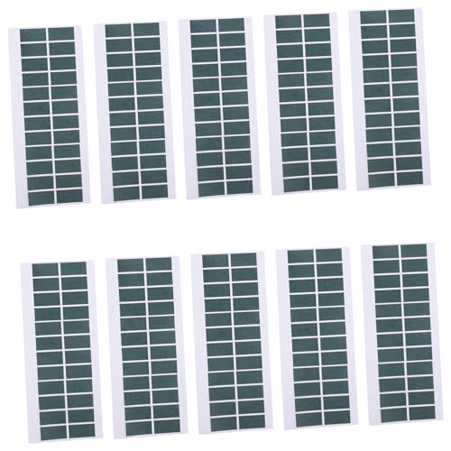 TOBBOMEY 10 Blatt Batterie Isolierpad aus Grünem Gerstenpapier Selbstklebend Vielseitig Einsetzbar für Batterien und Allgemeine Isolierung Sicher und Langlebig von TOBBOMEY