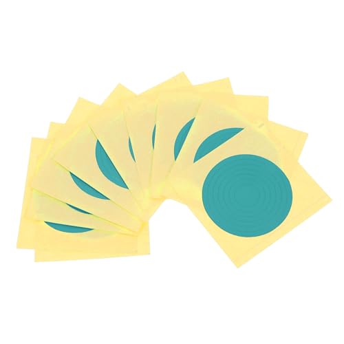 TOBBOMEY 10 Blatt Reflektierende Druckmessgerät Aufkleber Wasserfeste Manometer Etiketten Langlebige Identifikationsaufkleber für Druckanzeige Hohe Sichtbarkeit bei Schlechten von TOBBOMEY