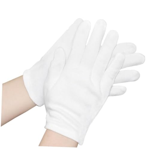 TOBBOMEY 10 Paare Baumwollhandschuhe Weiß Xl Atmungsaktiv Dicke Arbeitshandschuhe für Industrie Garten Reinigung und Partyanlässe Vielseitig Schützend und Komfortabel für Lange Tragezeiten TOBBOMEY 10 Paare Baumwollhandschuhe Weiß Xl Atmungsaktiv Dicke Arbeitshandschuhe für Industrie Garten Reinigung und Partyanlässe Vielseitig Schützend und Komfortabel für Lange Tragezeiten von TOBBOMEY