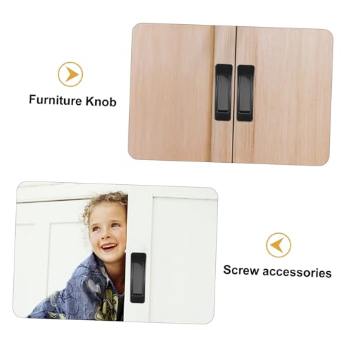 TOBBOMEY 10 Paare Selbstklebende Tür und Fenstergriffe für Schiebetüren Starke Haftung Einfaches Anbringen ohne Bohren Multifunktionale Möbel und Schubladengriffe Schwarz Sofortiger TOBBOMEY 10 Paare Selbstklebende Tür und Fenstergriffe für Schiebetüren Starke Haftung Einfaches Anbringen ohne Bohren Multifunktionale Möbel und Schubladengriffe Schwarz Sofortiger von TOBBOMEY