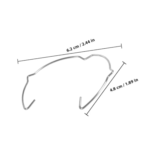 TOBBOMEY 10 Stück Halogen Lampenhalter Federklammern für Spot Downlight Sicherer Halt Schnelle Montage Robuste Eisen Clips für LED Beleuchtung von TOBBOMEY