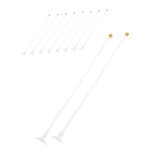 TOBBOMEY 10 Stück Teiliges Auto Fensterfahnen mit Saugnapf Fahnenhalter aus Polyester Tragbarer Fahnenmast für Hausdekoration Outdoor Reisen Bunte Langlebige Fensterflaggen von TOBBOMEY