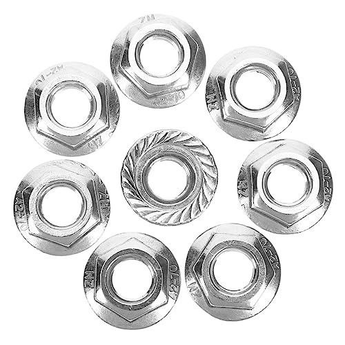 TOBBOMEY 10 Stück Teiliges Edelstahl Flanschmutter Selbstsichernde Verzahnte Flanschmuttern mit Integriertem Unterlegscheiben design Rostfrei Vibrationsfest Vielseitig für Heimwerker TOBBOMEY 10 Stück Teiliges Edelstahl Flanschmutter Selbstsichernde Verzahnte Flanschmuttern mit Integriertem Unterlegscheiben design Rostfrei Vibrationsfest Vielseitig für Heimwerker von TOBBOMEY