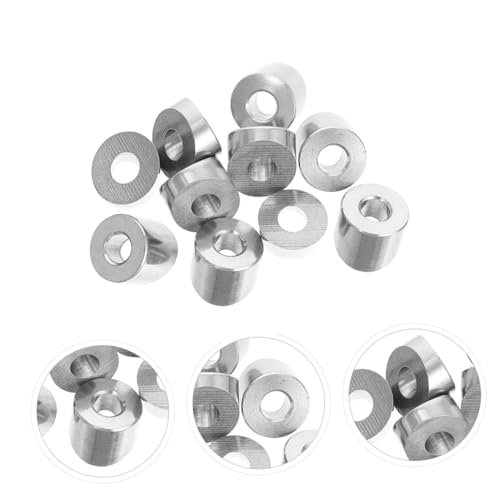 TOBBOMEY 10 Stück Teiliges Edelstahl Schräg unterlegscheiben Rostfrei für Stahlseil verbindung DIY Kabelgeländer Geeignet für Innen Außenbereich Langlebig Kompatibel mit Gewindebolzen von TOBBOMEY