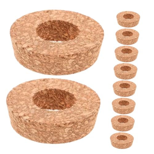 TOBBOMEY 10 Stück Teiliges Holz Korkstopfen mit Loch für Glasvase Hydroponik Pflanzgefäß Deckel für DIY Terrarium und Dekorative Blumenarrangements Zuhause Büro Hochzeit TOBBOMEY 10 Stück Teiliges Holz Korkstopfen mit Loch für Glasvase Hydroponik Pflanzgefäß Deckel für DIY Terrarium und Dekorative Blumenarrangements Zuhause Büro Hochzeit von TOBBOMEY