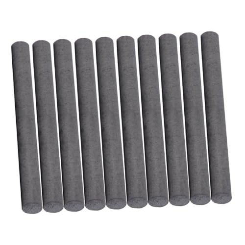 TOBBOMEY 10 Stück Teiliges Kohlenstoffstab Robuste Graphitstäbe für Metallurgie Gold und Silberschmelzen Effektives Rühren bei Schmuckherstellung und Elektrochemischen von TOBBOMEY