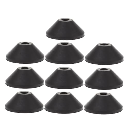 TOBBOMEY 10 Stück Teiliges Konische Gummidichtscheiben für Toilettentank montage Dichtende Dichtungsscheiben Schwere Ausführung Vielseitig Einsetzbar für Wc reparatur und Wasserdichtheit von TOBBOMEY
