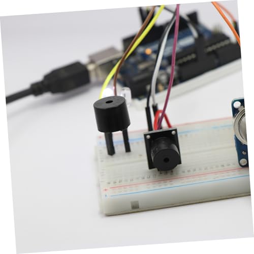 TOBBOMEY 10 Stück Teiliges Passiver Piezo elektroalarm mit Ohm Kompakter Elektronischer Hochfrequenzsummer Elektromagnetischer Signalgeber für Computer Drucker Autos und Elektronische TOBBOMEY 10 Stück Teiliges Passiver Piezo elektroalarm mit Ohm Kompakter Elektronischer Hochfrequenzsummer Elektromagnetischer Signalgeber für Computer Drucker Autos und Elektronische von TOBBOMEY