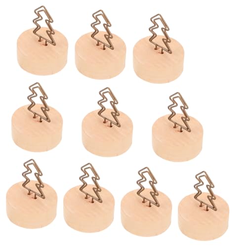TOBBOMEY 10 Stück Teiliges Retro Holz Memo Clips Weihnachtsdeko Tischkartenhalter Vielseitig Verwendbar für Fotos Notizen Karten Geeignet für Festliche Anlässe und Heimdekoration TOBBOMEY 10 Stück Teiliges Retro Holz Memo Clips Weihnachtsdeko Tischkartenhalter Vielseitig Verwendbar für Fotos Notizen Karten Geeignet für Festliche Anlässe und Heimdekoration von TOBBOMEY