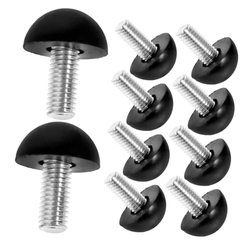 TOBBOMEY 10 Stück Teiliges Verstellbare Möbelfüße Gewinde Höhenverstellbare Schraubfüße für Stühle Tische Schränke rutschfest Einfache Montage Möbel Nivellierungsschutz TOBBOMEY 10 Stück Teiliges Verstellbare Möbelfüße Gewinde Höhenverstellbare Schraubfüße für Stühle Tische Schränke rutschfest Einfache Montage Möbel Nivellierungsschutz von TOBBOMEY