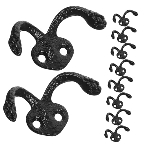 TOBBOMEY 10 Stück Teiliges Wandhaken Langlebigem Metall mit Antikem Finish Multifunktionale Wandaufhängung für Mantel Handtuch und Tasche Platzsparend für Küche Bad Schlafzimmer Wohnzimmer TOBBOMEY 10 Stück Teiliges Wandhaken Langlebigem Metall mit Antikem Finish Multifunktionale Wandaufhängung für Mantel Handtuch und Tasche Platzsparend für Küche Bad Schlafzimmer Wohnzimmer von TOBBOMEY