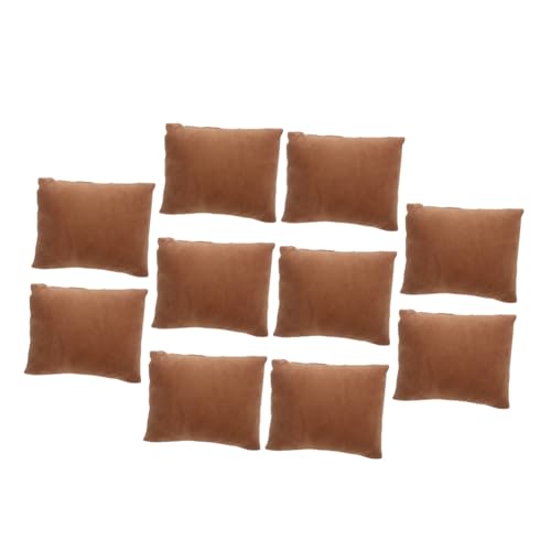 TOBBOMEY 10 Stück Uhrenkissen aus Weichem Lint Kompakte Schmuck Uhrenhalter Kissen Elegantes Displaykissen für Armbänder für Reise und Schmuckbox Kleines Polster zur Formstabilität TOBBOMEY 10 Stück Uhrenkissen aus Weichem Lint Kompakte Schmuck Uhrenhalter Kissen Elegantes Displaykissen für Armbänder für Reise und Schmuckbox Kleines Polster zur Formstabilität von TOBBOMEY